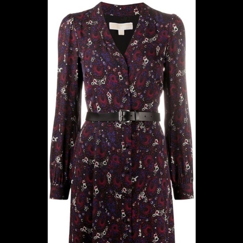 MICHAEL Michael Kors Azalea paisley-print dress - Picture 2 of 6